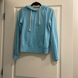 light blue drawstring Hoodie size small